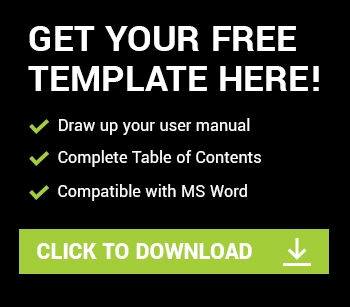 free user manual template